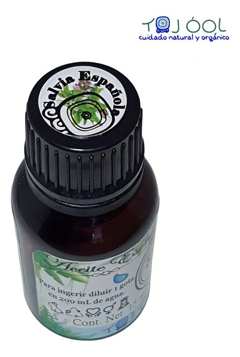 Aceite Esencial Salvia Española100%puro Nature-orgánic 15m O