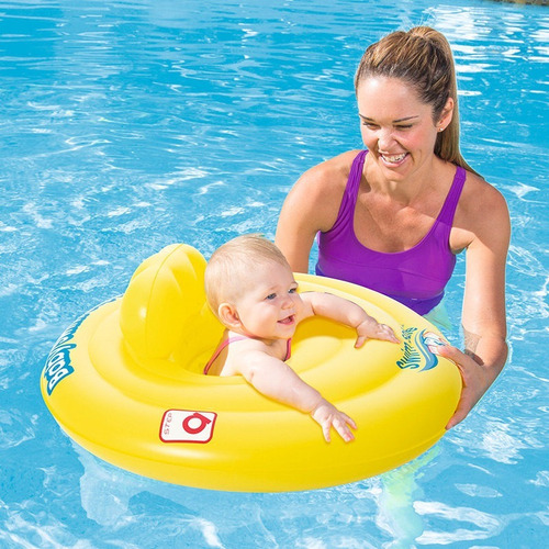 Imagen 6 de 10 de Baby Boat Bestway Bote De Bebe Con Contencion Redondo 32027