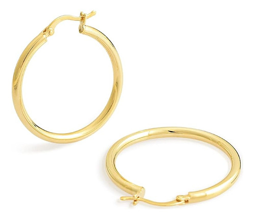 Jewelry Atelier Gold Filled Hoop Earrings Collection 14k Sol