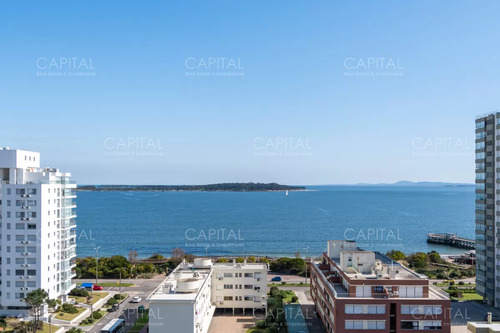 Apartamento Con Vista Al Mar En Alquiler Anual - Dos Dormitorios