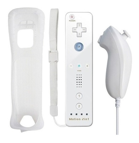 Joystick Wii Control Wii Wiimote Mando Wii + Nunchuk 