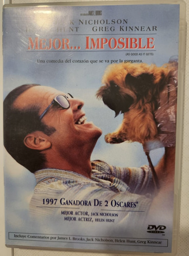 Dvd Película Mejor....imposible - Jack Nicholson
