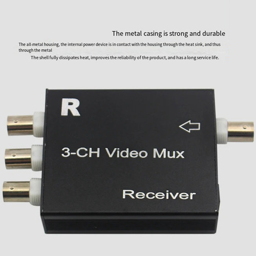 Multiplexor De Vídeo De 3 Vías, Señal De Vigilancia Analógic