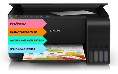 Impresora Multifunción Epson L3150 Ex 4150 Sist Continuo 12c