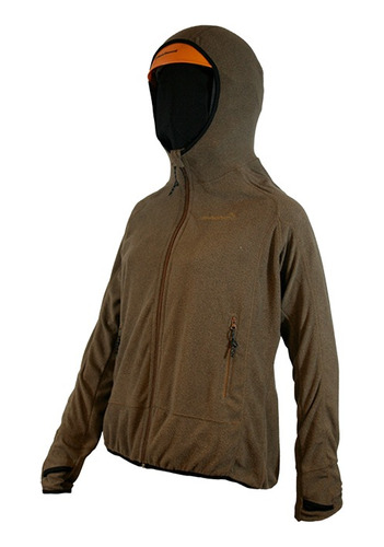 Buzo Campera Micropolar Garmont Capucha Trekking 4127