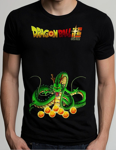 Playera Hombre Dragon Ball Z Super Sayayin Goku Shen Long