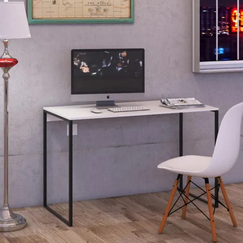 Mesa Industrial 120cm Para Escritório E Computador, Not