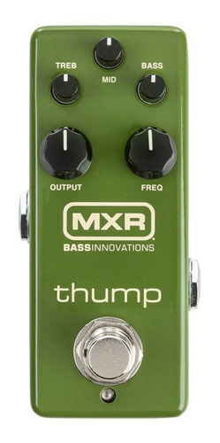 Preamp Para Bajo Mxr M281 Thump Bass Con Eq