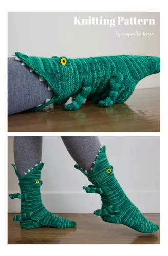 Calcetines Con Diseño Verdes Medias Largas Talla Única