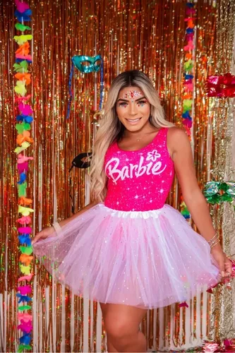 Fantasia Barbie Carnaval - Desconto no Preço