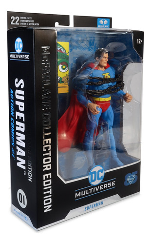 Mcfarlane Figura 7 Collector Edition #1 Superman (Reacondicionado)