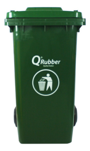 Contenedor De Basura Qrubber 240 Lts.