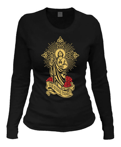 Playera M Larga San Judas Tadeo E Fe Religion