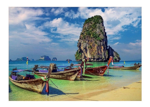 Imagen 2 de 4 de Puzzle Educa X 2000 Piezas Krabi Tailandia Jlt 18007