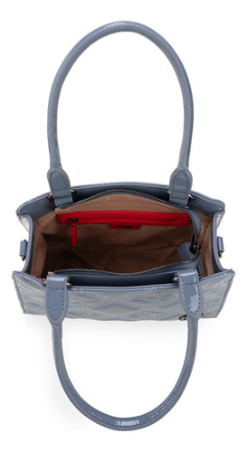 Bolsa Satchel Cloe Irikani Mediano Color Celeste
