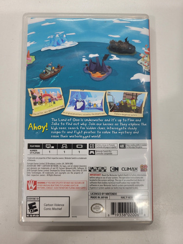 Switch Adventure Time Pirates Of The Enchiridion Fisico (Usado)