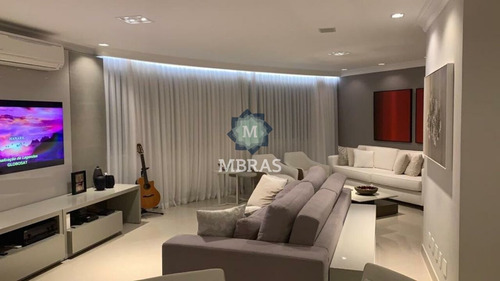 Imagem 2 de 15 de Moema Cobertura 202m2 - 4 Vagas - Espaço Gourmet - Lindíssima! - Mb13556