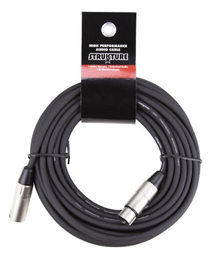 Stukture Xlr Microphone Cable, 50 Ft, Thick Abs Inner Sl Eeb