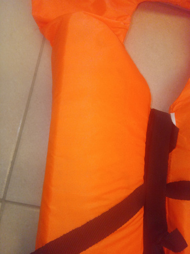 Poncho Salvavidas Aquatic Reglamentario Aprobado Pna Naranja Adulto