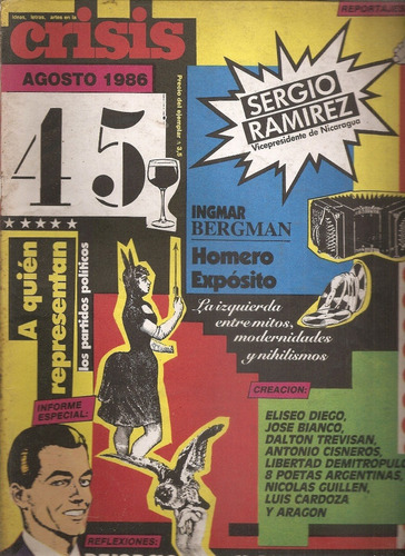 Revista Crisis Nº 45 Agosto 1986