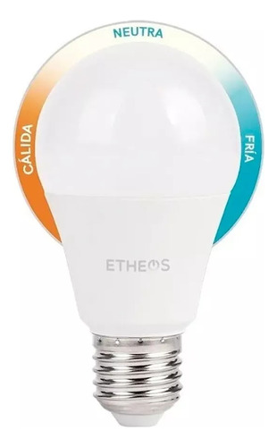 Lampara Led 9w Etheos 3 Colores (fria, Neutra, Calida)