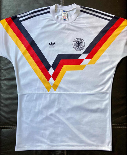 Jersey Alemania adidas De Época Euro 88 Mundial Italia 90