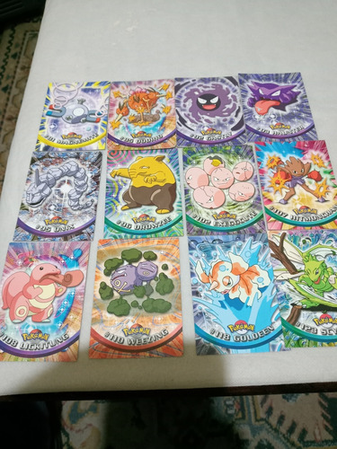 Tarjetas Pokémon Topps Serie 1 Y 2.comunes....leer.