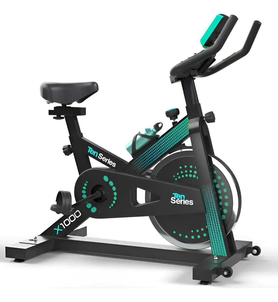 Bicicleta Spinning X1000 Ten Series Turquesa