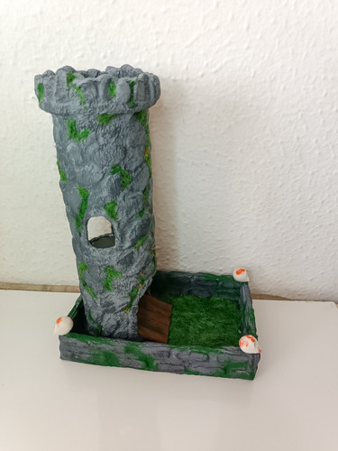 Torre De Dados Rpg De Mesa Board Games Castelo Medieval Jogo