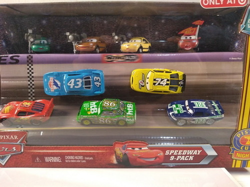 Disney Pixar Cars The Movie Speed Way - 9 Pack Piston Cup 