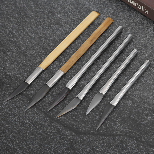 Bruñidores De Ágata Kit De Herramientas Para Joyeria 6 Pcs