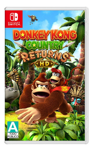 Donkey Kong Country Returns Hd Nintendo Switch Físico