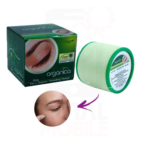 Imagem 4 de 6 de Kit 4 Linha Para Depilação Egípcia Orgânica Facial Algodão