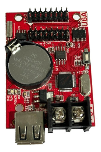 Placa Controladora Hd-u6a 32*320 Com Software 