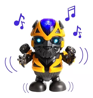 Juguete Robot Bailarín Inteligente Bumblebee Transformers