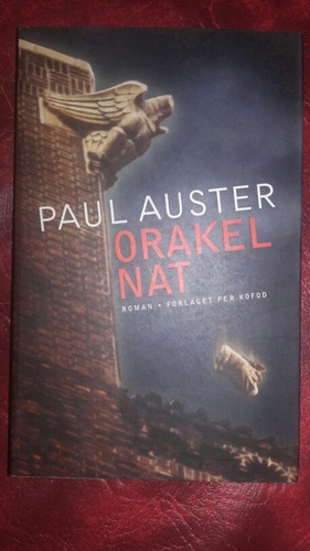 Paul Auster Orakelnat La Noche Del Oráculo En Danés B2