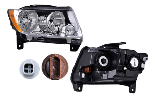 Faro Jeep Grand Cherokee 2011 2012 2013 Derecho Xpo