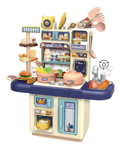 Juego De Cocina Con Accesorios, Minijuego De Cocina Con Piez