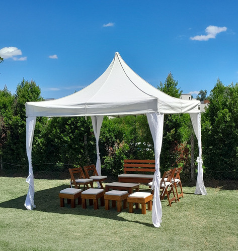 Alquiler Carpas, Gazebos, Living, Pisos, Estufas, Mesas, Dj