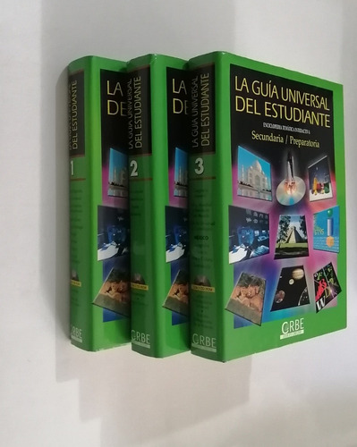 Guía Del Estudiante Secundaria Y Preparatoria 3 Vol Y 6 Cd.
