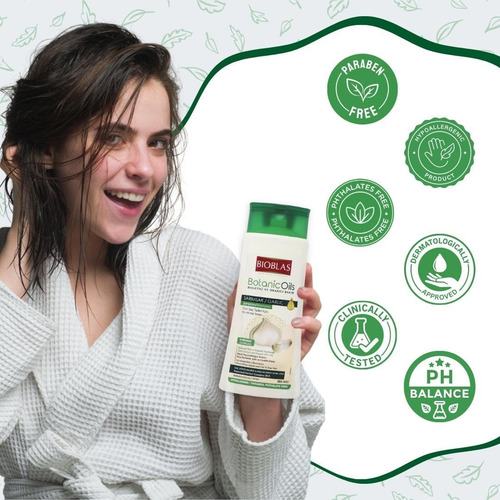 Shampoo De Alho Bioblas E Fórmula Para Crescimento Capilar