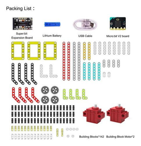 Juguete Robot Bloques De Construcción Comp Lego Micro:bit