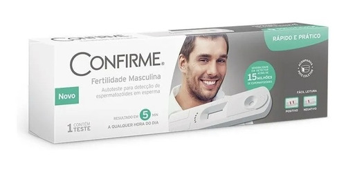 Test De Fertilidad Masculino. Resultado En 5 Min. Confirme