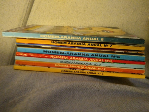Homem Aranha Anual Completa. 8 Hqs - Editora Abril! (Usado)