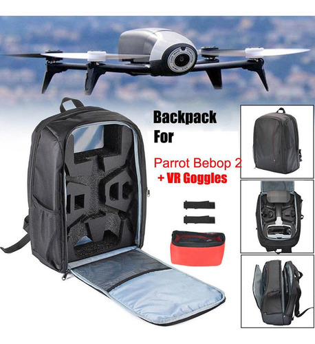 Kit De Bolsa De Viaje Parrot Bebop 2, Impermeable, Para Exte