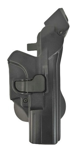 Holster Glock 17/19/22 Milfort Con Seguro Nuevo Modelo