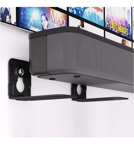 Imagen 4 de 10 de Soporte Barra De Sonido Soporte Soundbar Universal Parlante