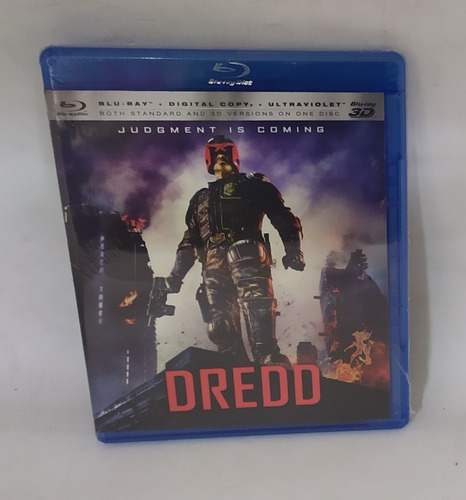 Blu Ray Dredd 3d Original 