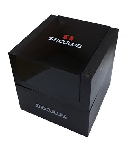 Relogio Feminino Seculus Cinza E Rose Aço Inox 28812lpsvsa6