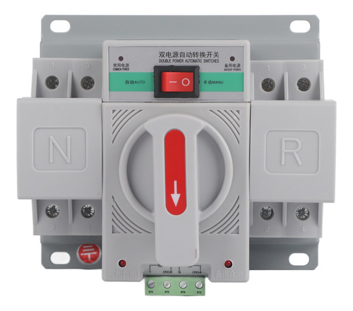 1pc 220v 63a 2p Mini Interruptor De Transferencia Automática